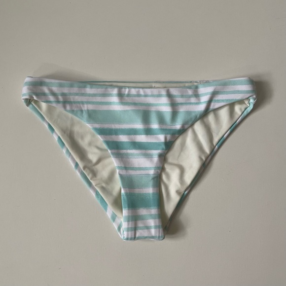 Eberjey Girls’ Painted Stripe Rashguard Swim Set - Picture 7 of 10